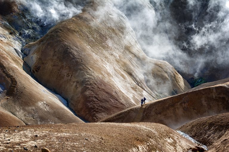 Trekking del Laugavegur: Sorgenti fumanti