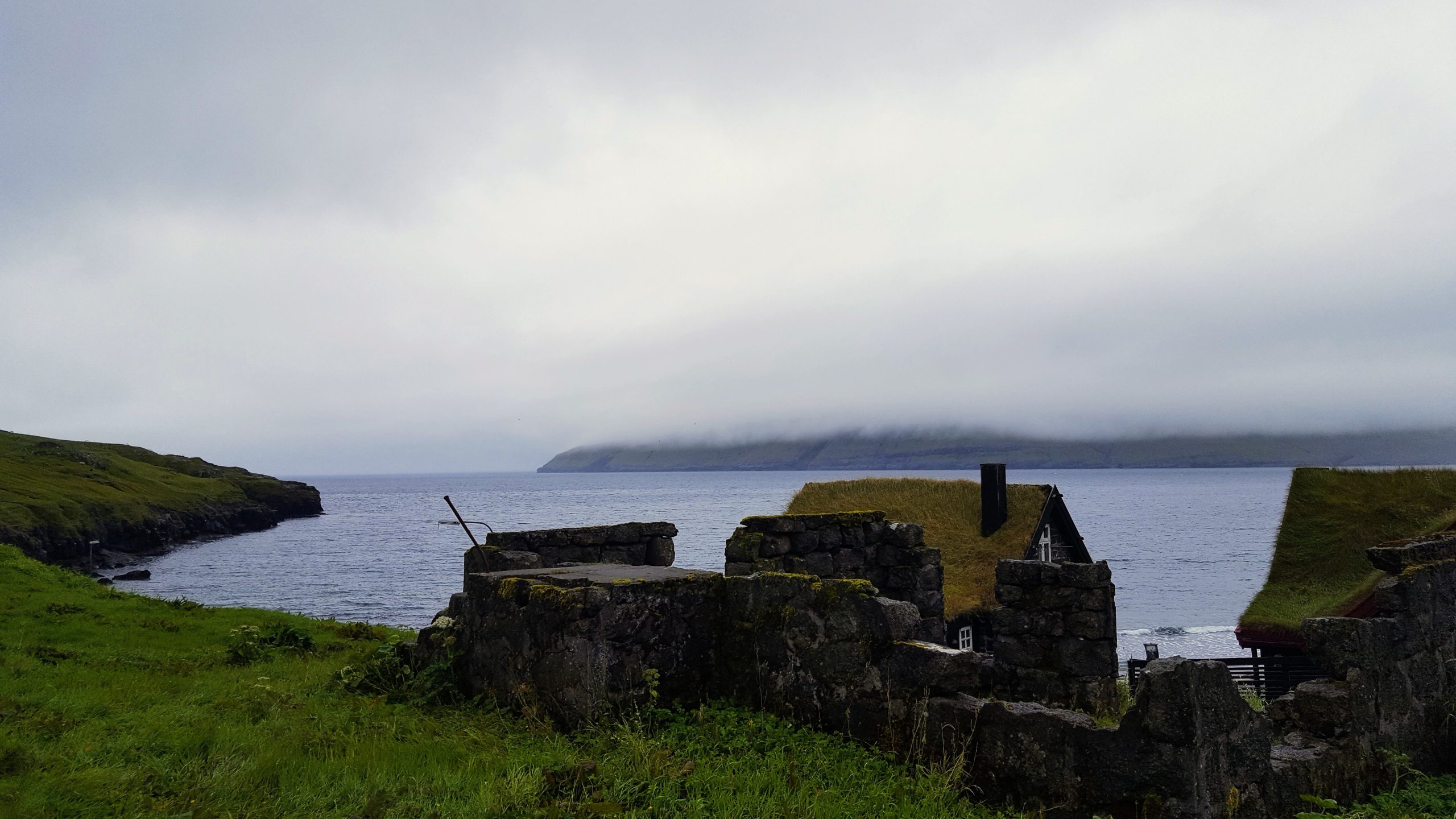 villaggio delle isole Faroe
