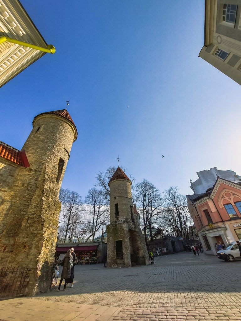 Una delle porte medioevali di Tallinn