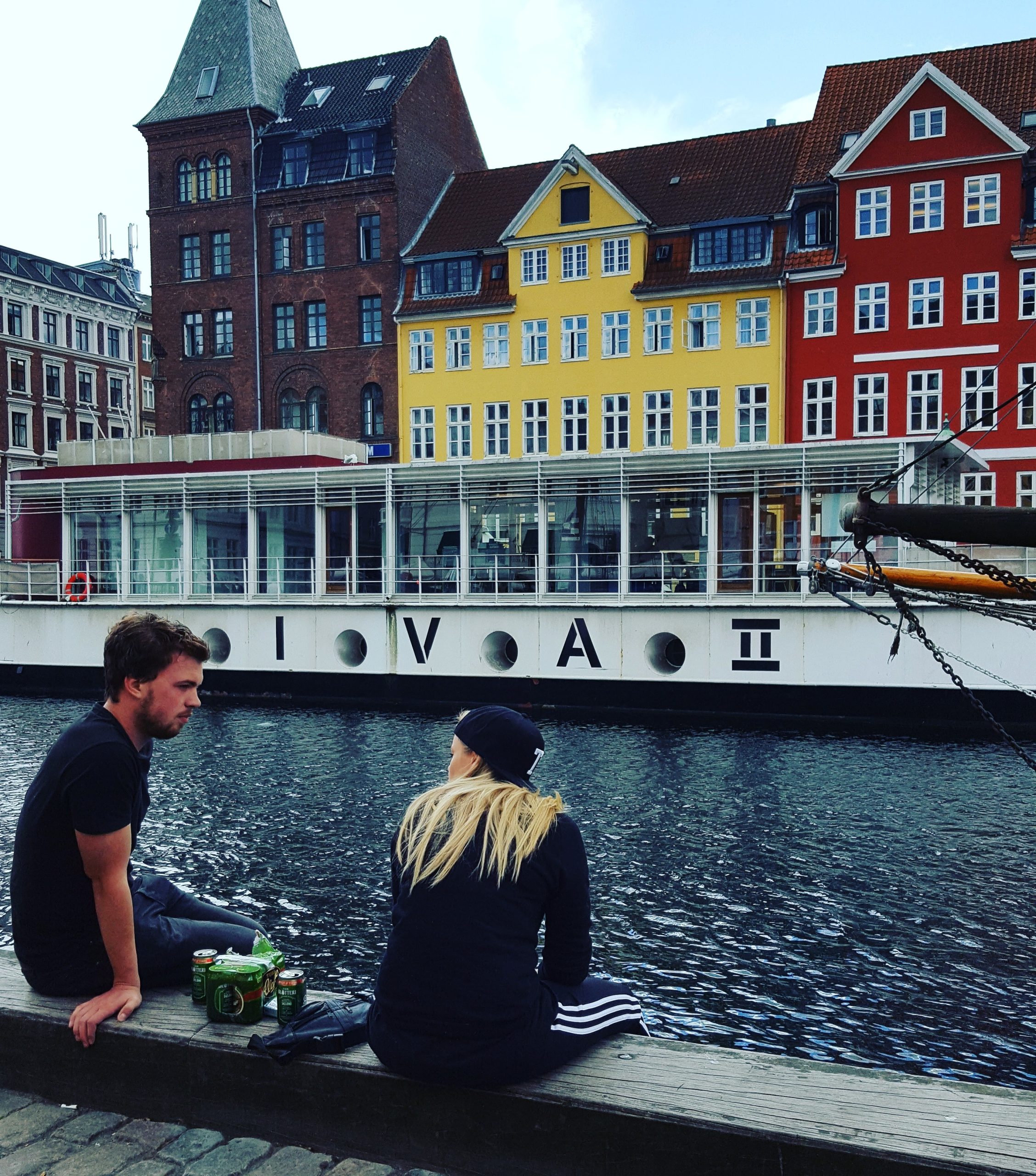 Case colorate a Copenhagen