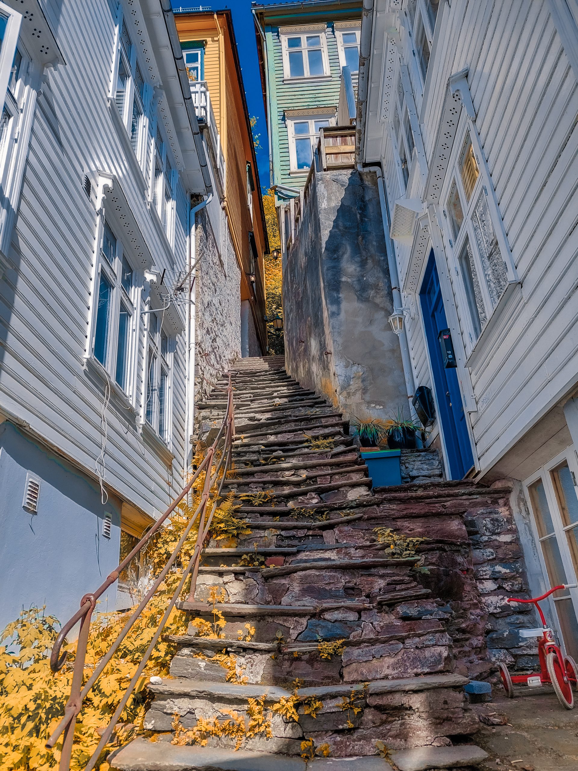 Le strade acciotolate di Bergen