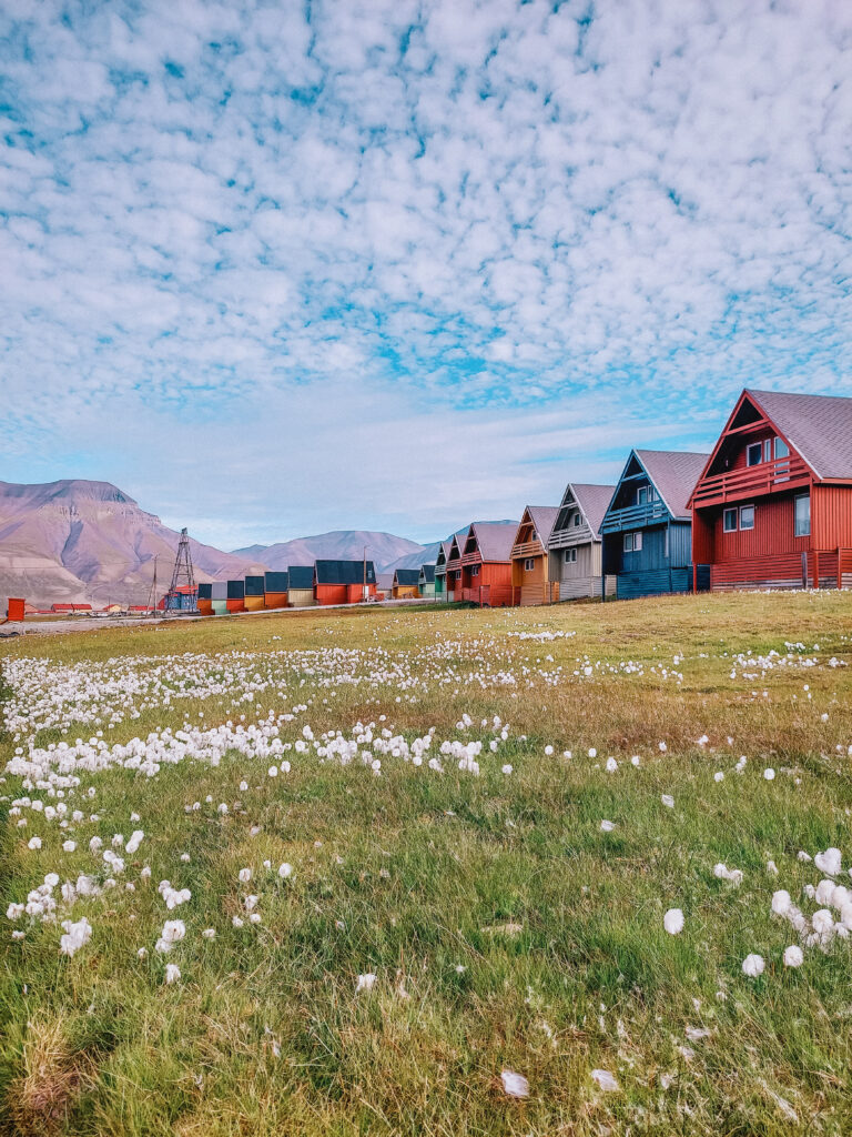 La cittadina di Longyearbean, Svalbard