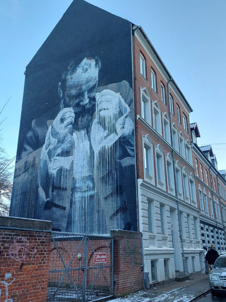 Street art a Aalborg, Jutland settentrionale