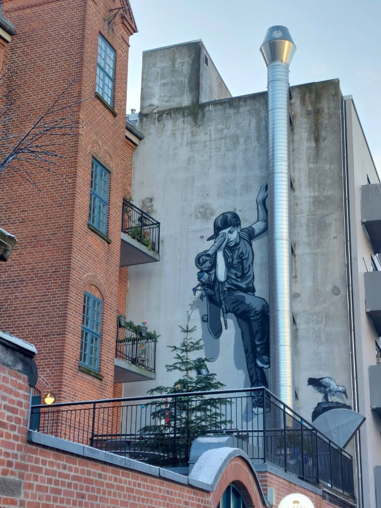 Street art a Aalborg, Jutland settentrionale