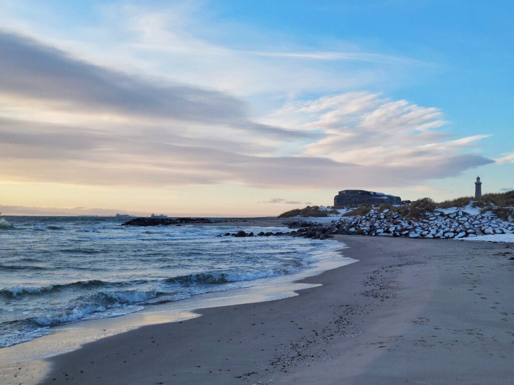 Le infinite spiagge di sabbia dello Jutland settentrionale