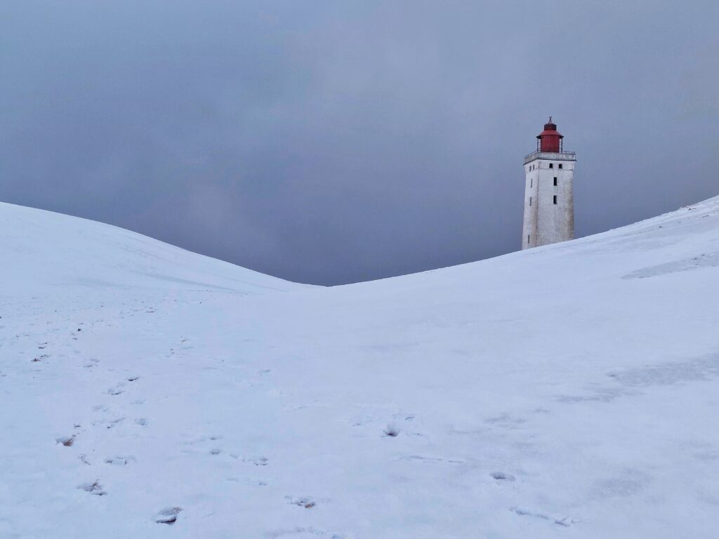 Il faro di Rubjerg, Jutland settentrionale